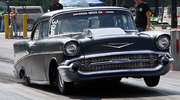 Video: Jeff Lutz’s Turbo 1957 Chevy Running 7.81 at 180 mph at Drag Week
